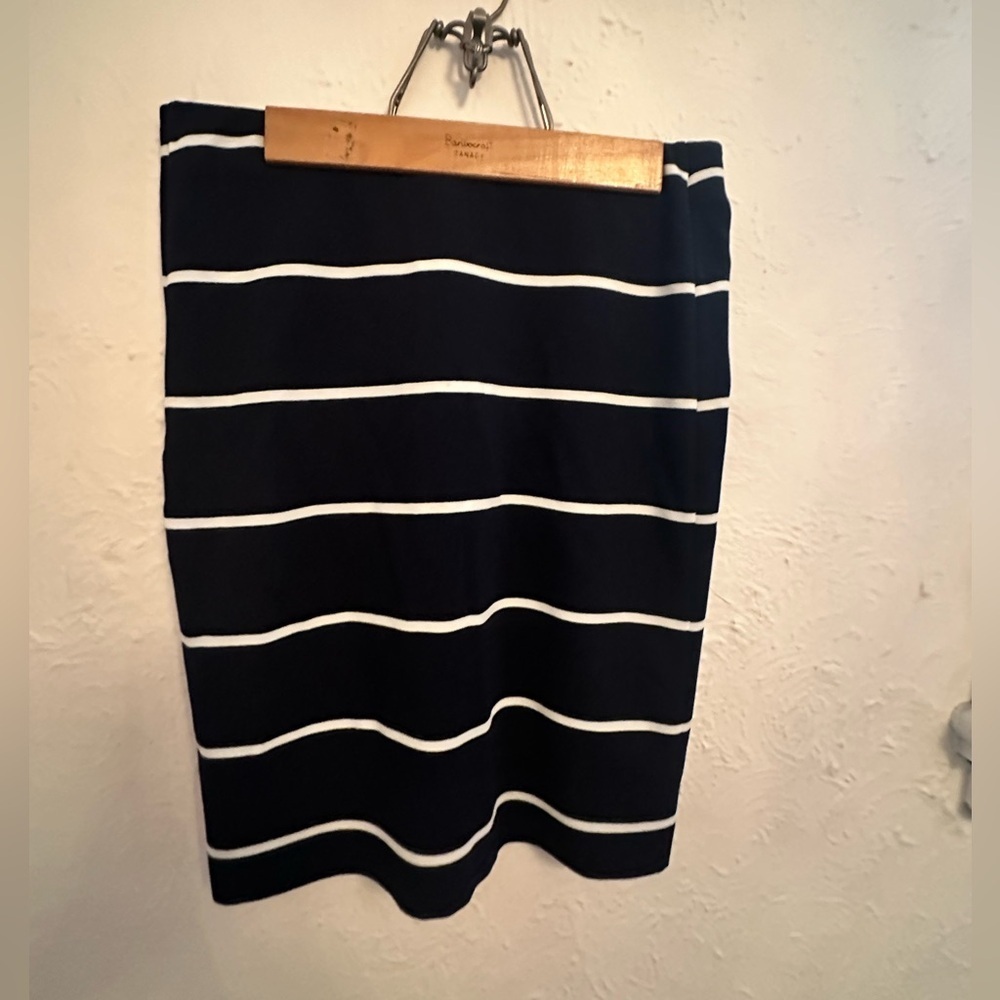 Riani Striped Pencil Skirt – Classic Nautical Chic | Size 8 (US)